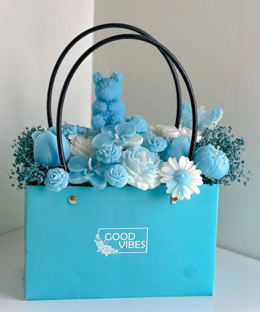 باکس گل شمعی ادریسی