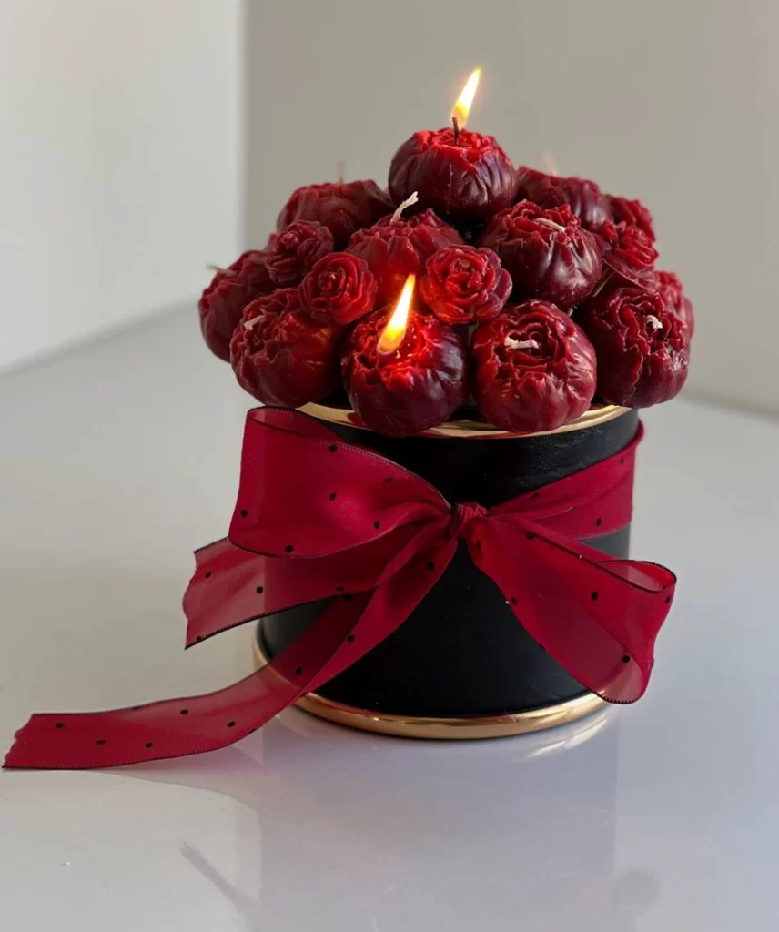 باکس گل شمعی آزالیا