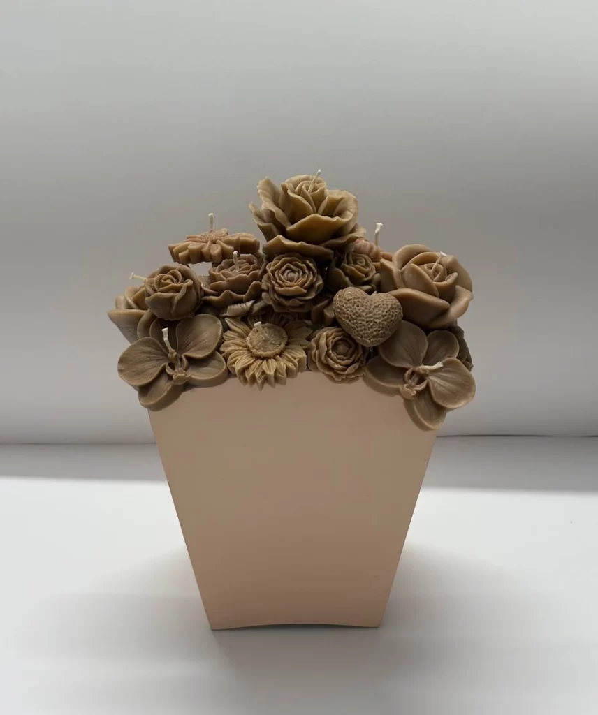 باکس گل شمعی موکایی